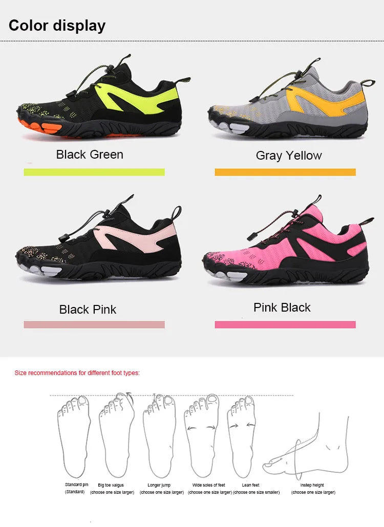 Unisex Barefoot Shoes Gym Sport Running Fitness Sneakers