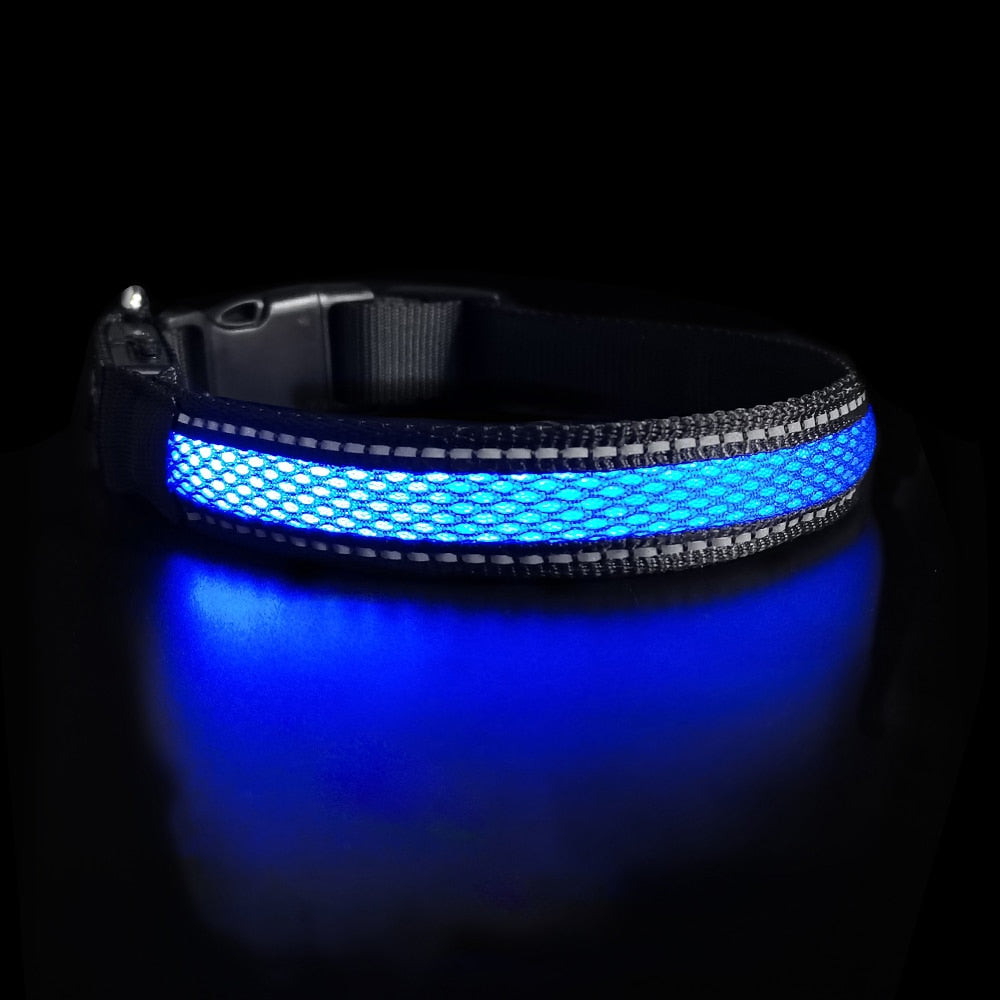 LED Flashing/Glowing Waterproof Dog Collar - goodfitforyou23