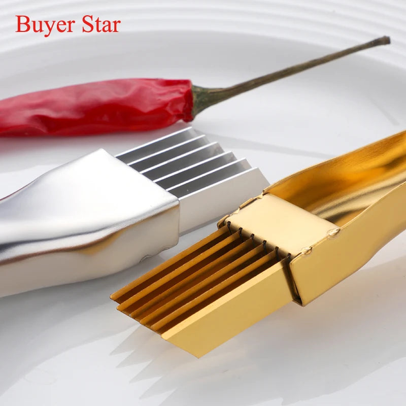 Chef essential stainless steel vegetable cutter