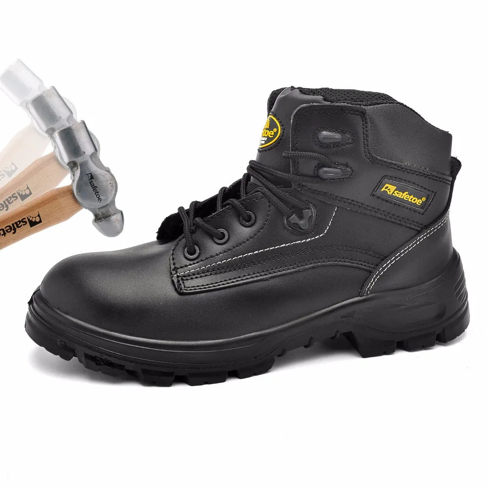 Mens Work Safety Shoes Anti-Static Metal-Free Composite Toe Steel