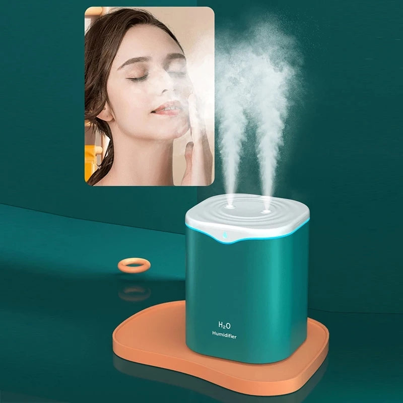 2000ML USB Double Spray Essential Oil Air Humidifier