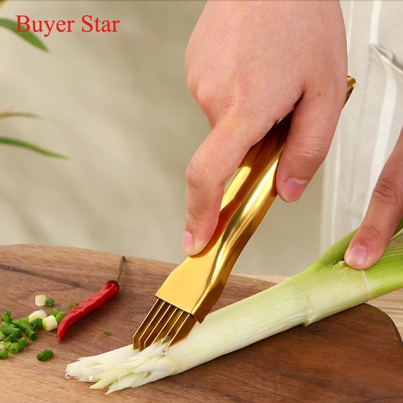 Chef essential stainless steel vegetable cutter