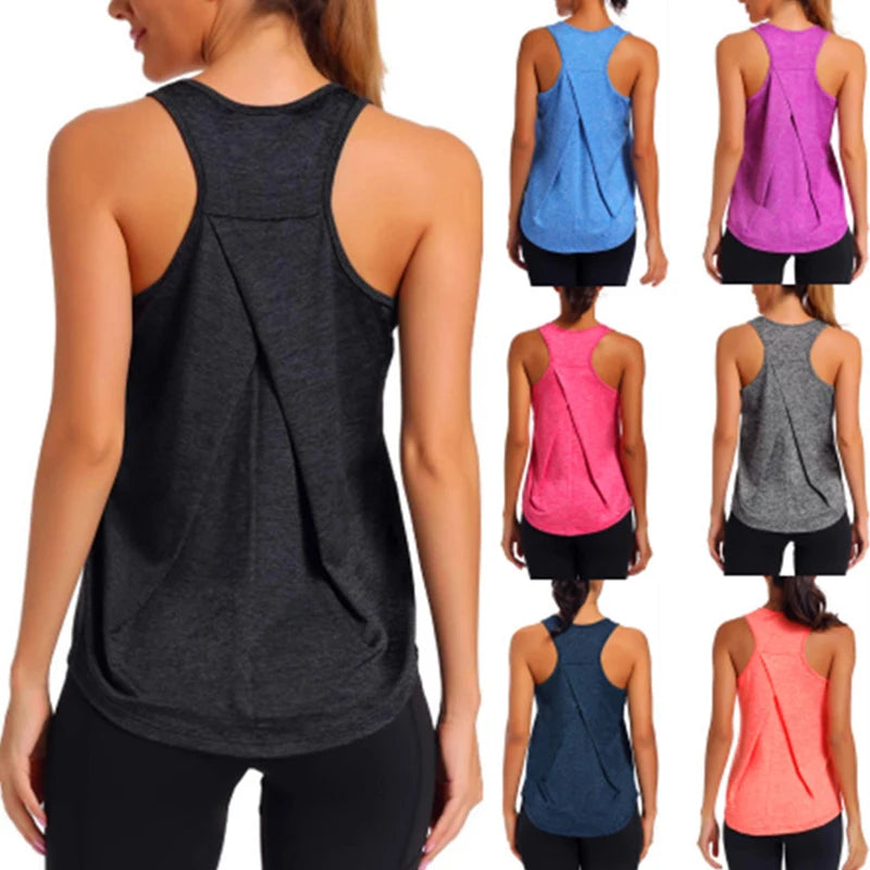 Tank Top Quick Dry Loose design Fitness Vest