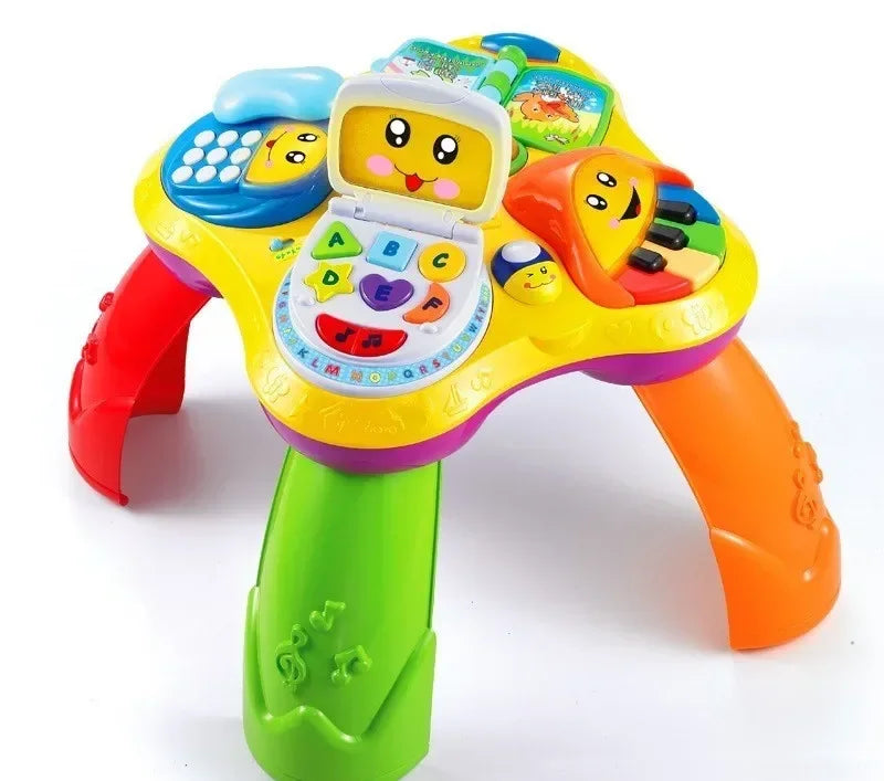 Cartoon Multi-function 4 in 1 Learning Musical Table