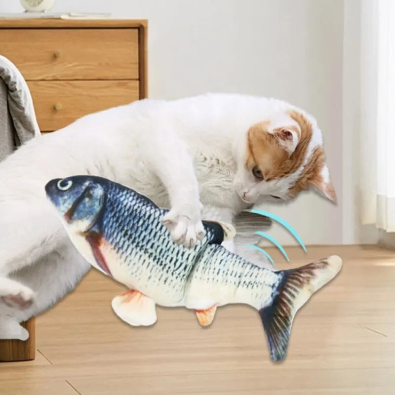 USB Charging Cat/Dog Interactive Toy Fish