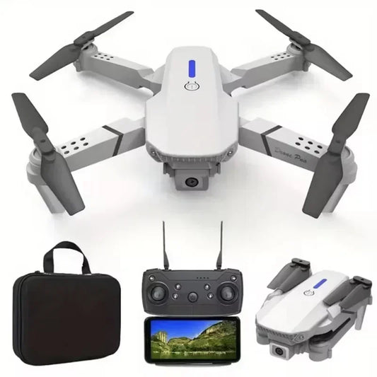 New E88Pro RC Drone 4K Professional With 1080P Wide Angle Dual HD Camera