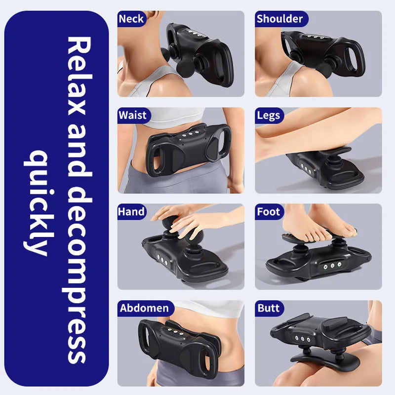 Fascia Foot Vibration Massager Electronic Muscle Stimulator