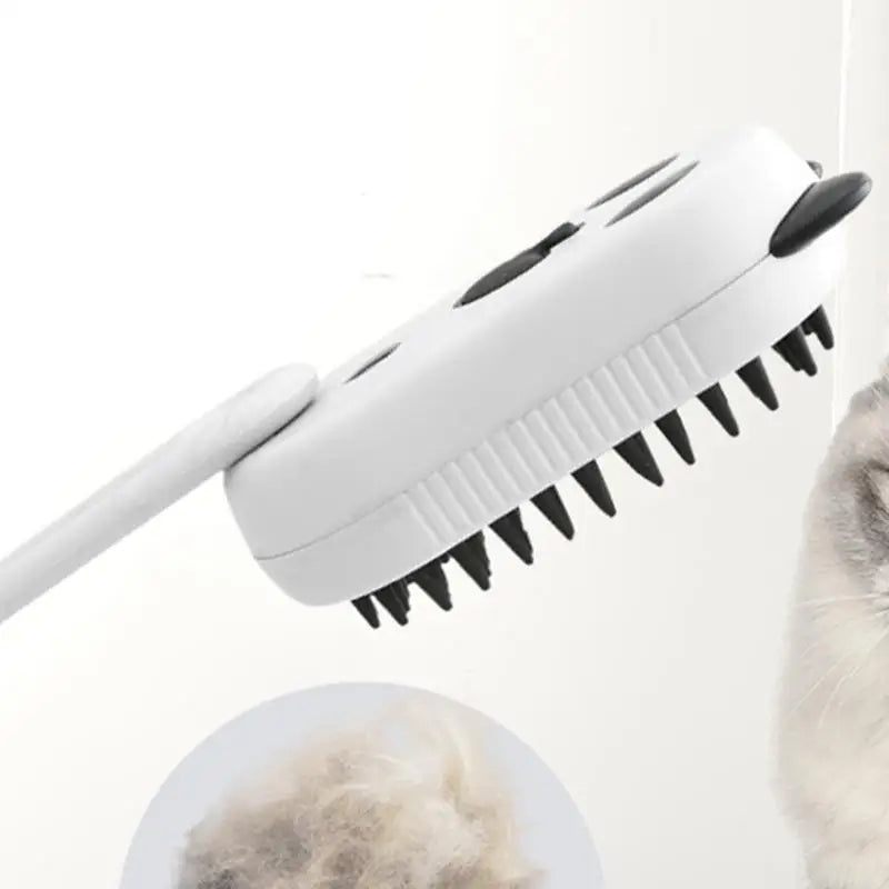 Steamy Dog/Cat Brush 4-in-1 Hair Removal Combs With Steamy Spray