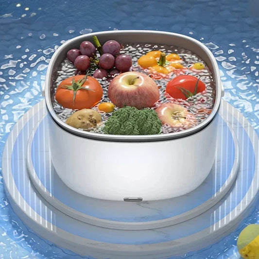 Efficient Vegetable and Fruit Ultrasonic Washing Machine