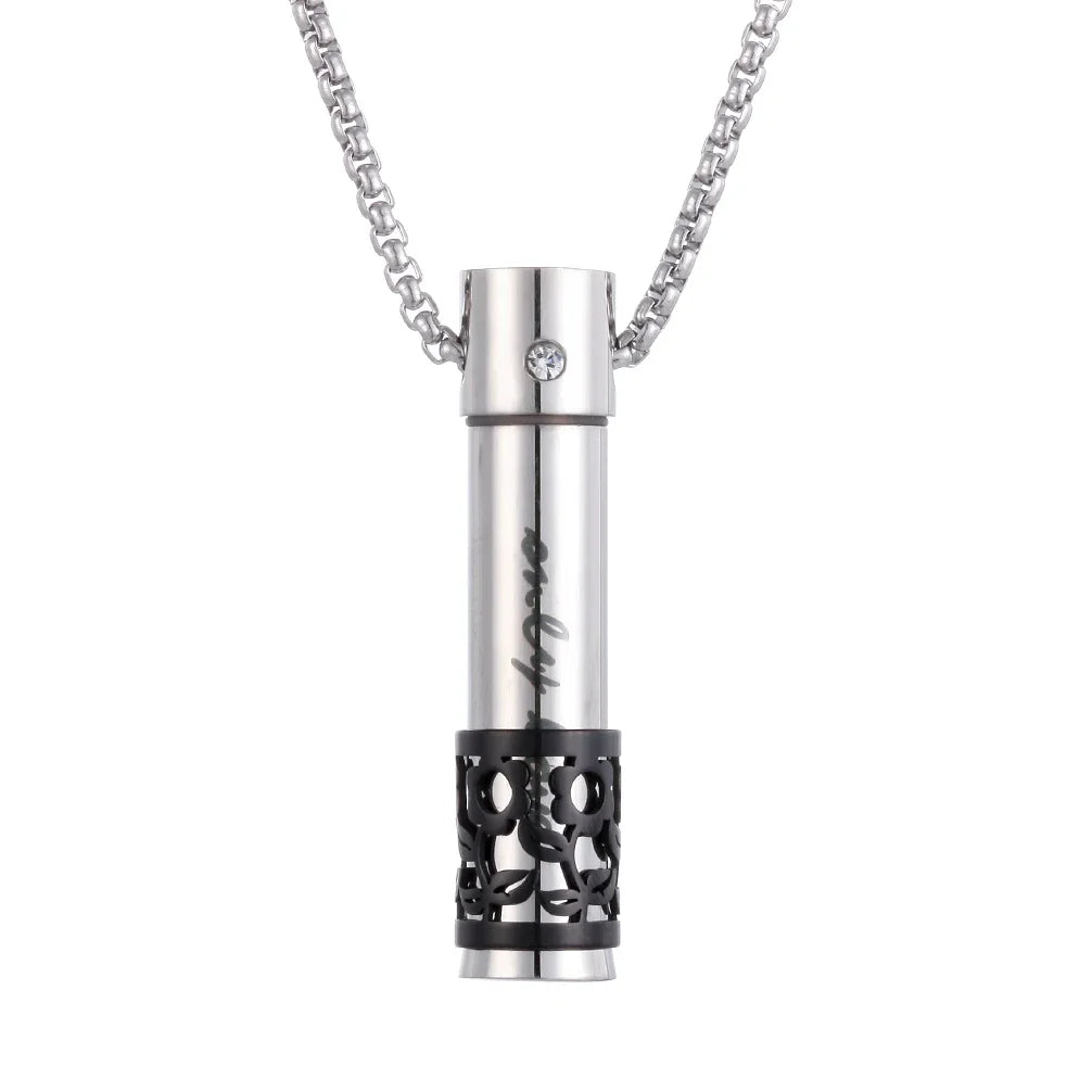 Stainless Steel Aromatherapy Pendant Diffuser Necklaces