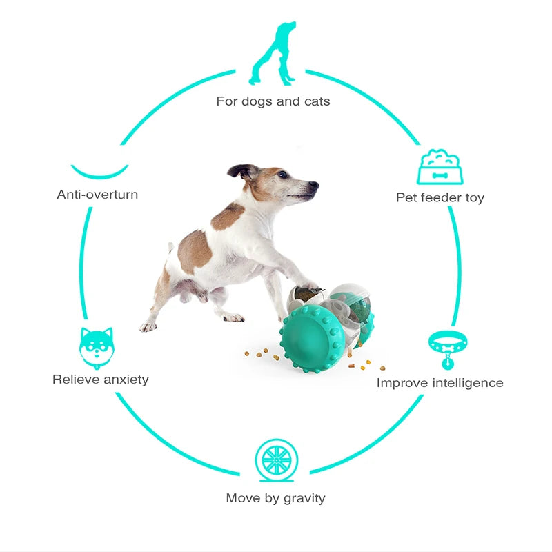 Dog/Cat Treat Leaking Toy For Small/Big Dogs