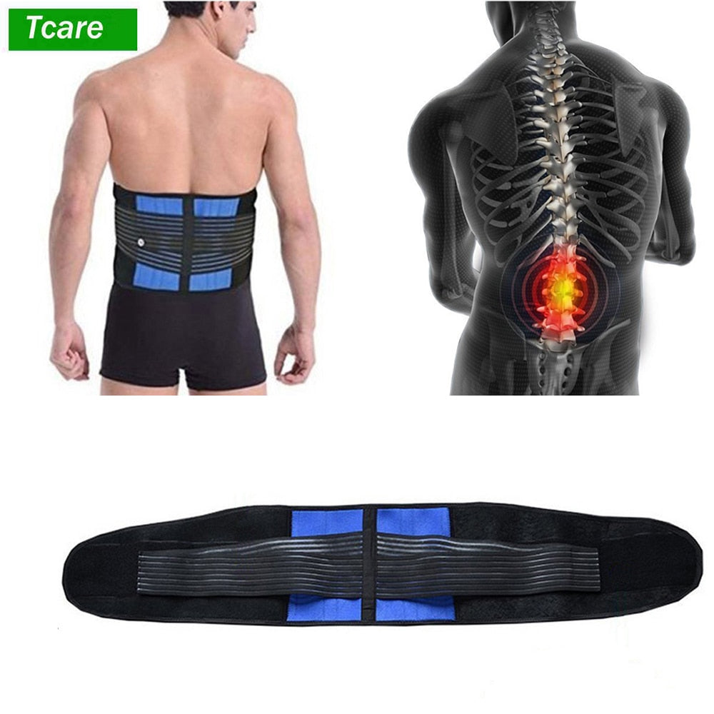 Tcare Lumbar Lower Back Brace Support Belt - goodfitforyou23