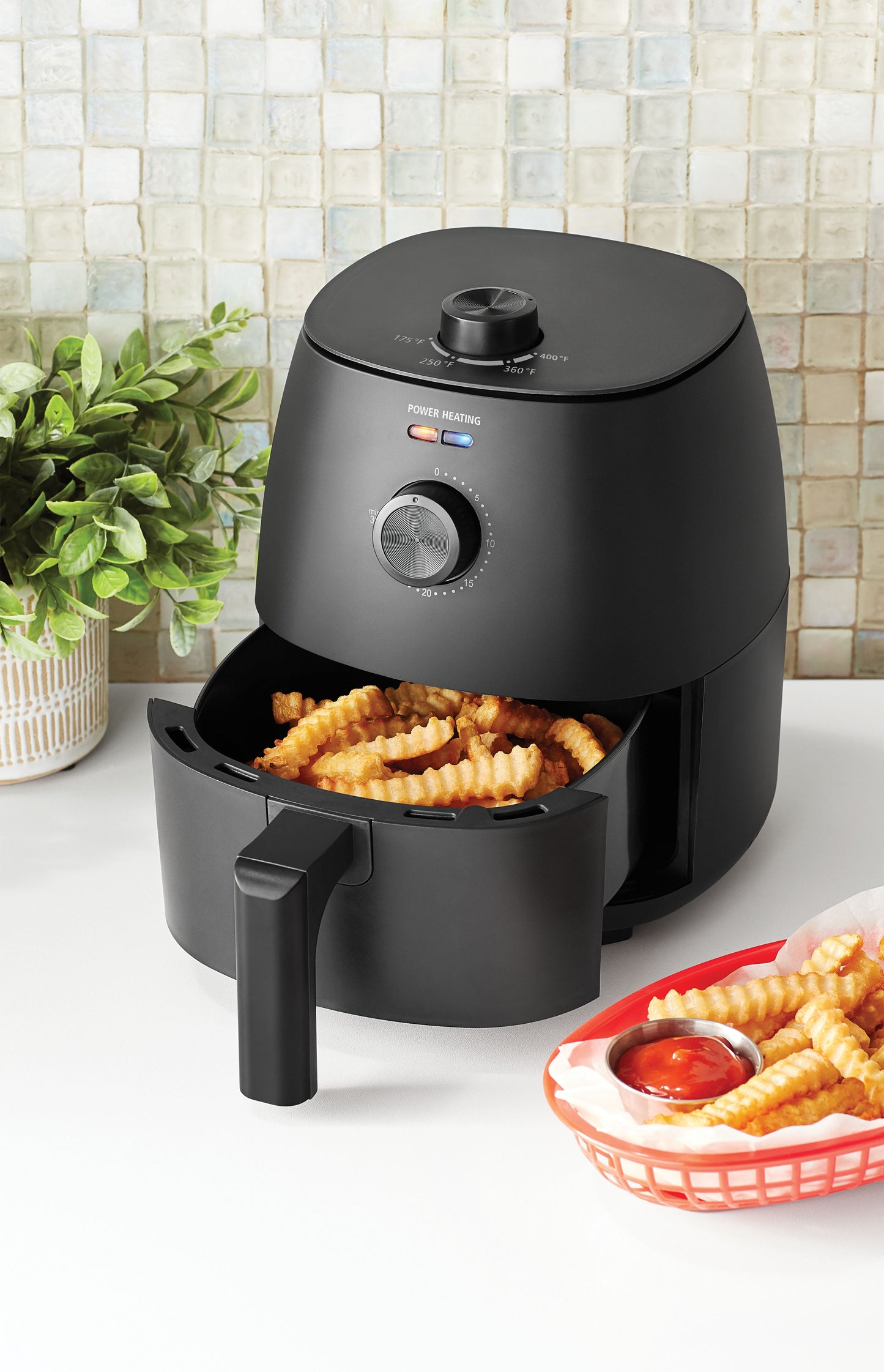 Black, 2.2 Quart Compact Air Fryer - goodfitforyou23