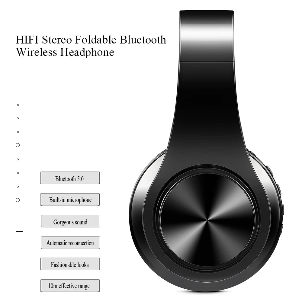 Wireless Bluetooth Headphones Stereo Headset