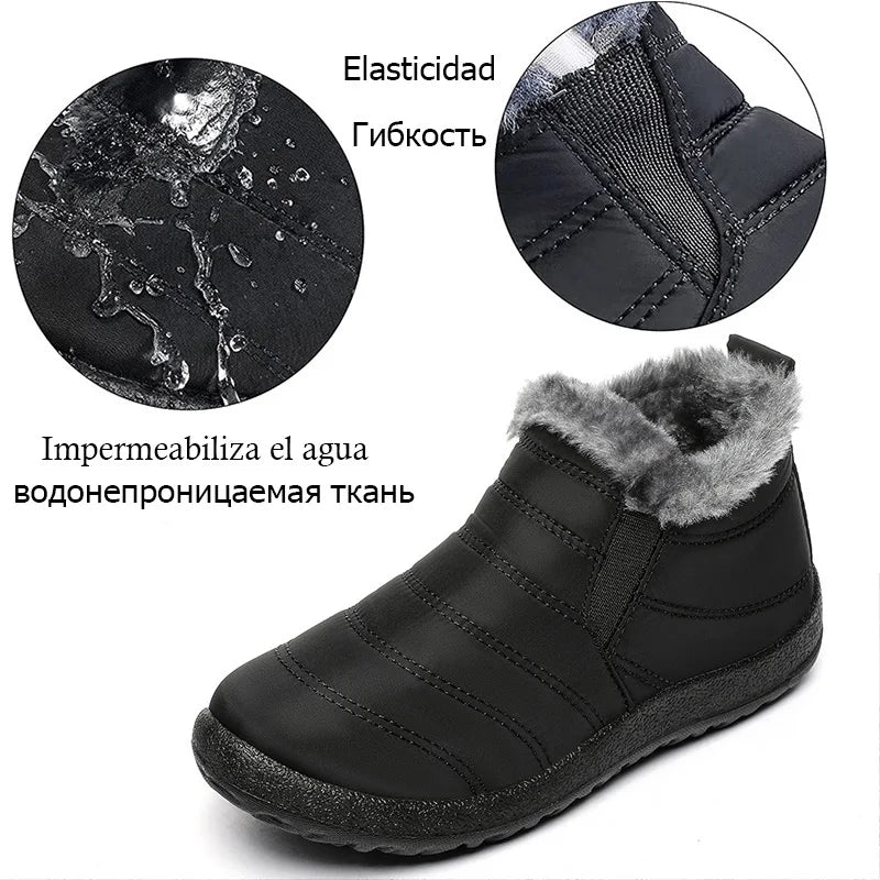 Men's Winter Slip On Ankle Boots