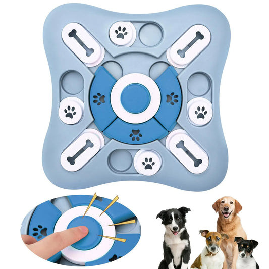 Dog Toy Slow Feeder Interactive Puppy IQ Food Dispenser