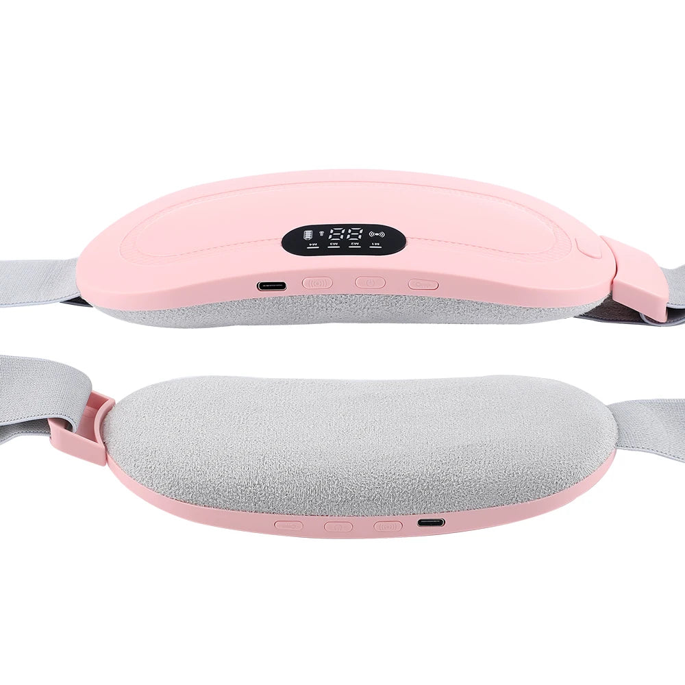 Women Smart Warm Menstrual Heating Pad Vibration Belt