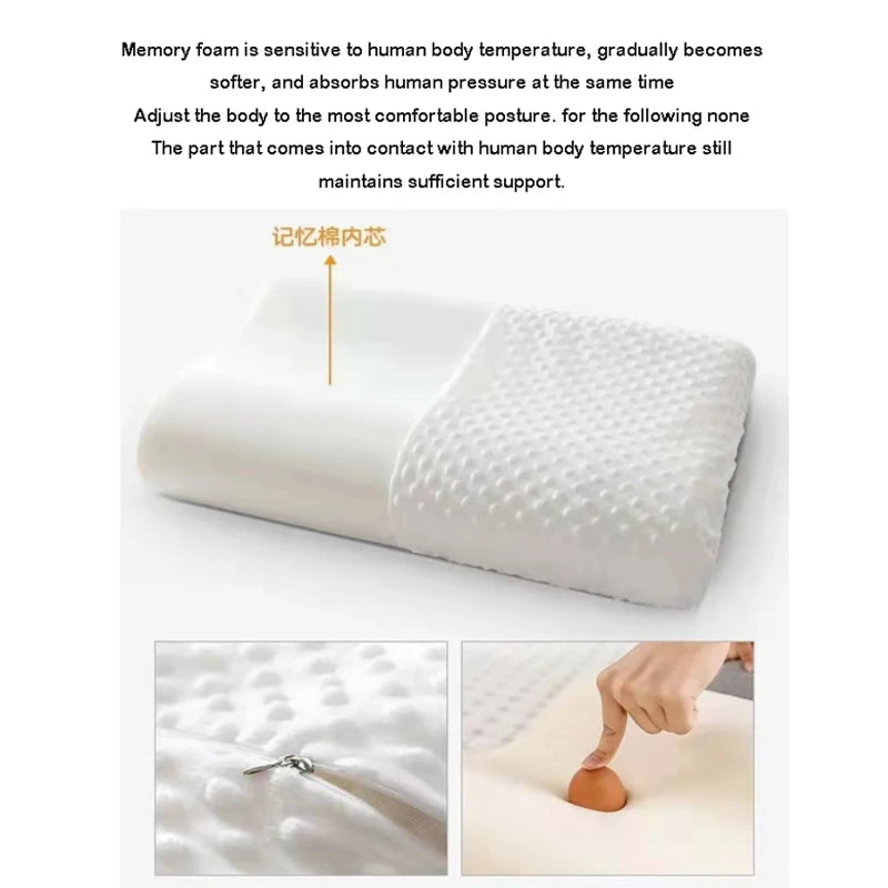 Well Space Memory Cervical Spine Latex Pillow