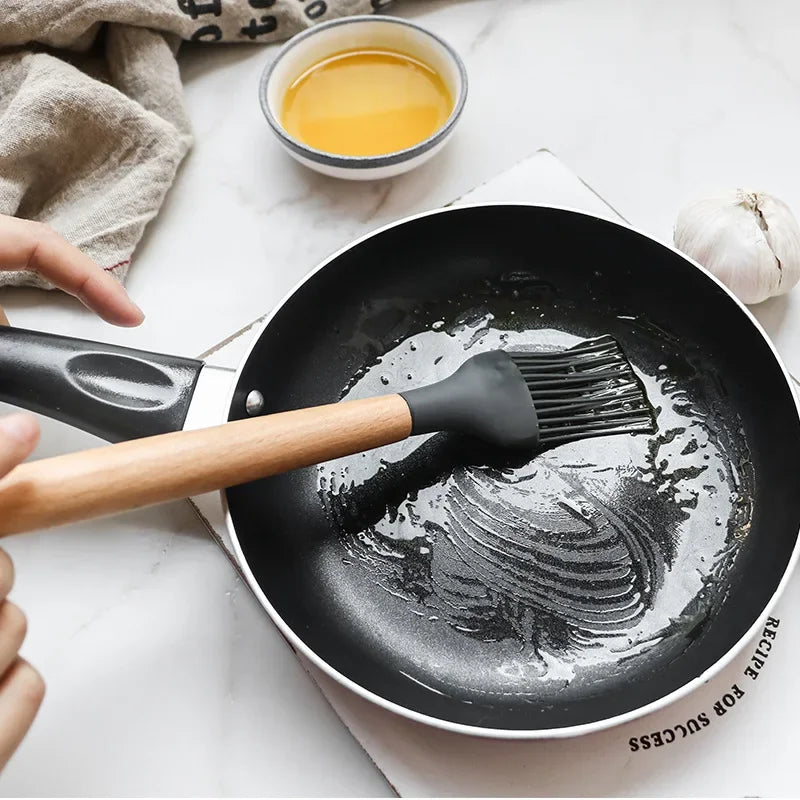 Silicone Non-Stick Kitchenware Cookware Utensils Set