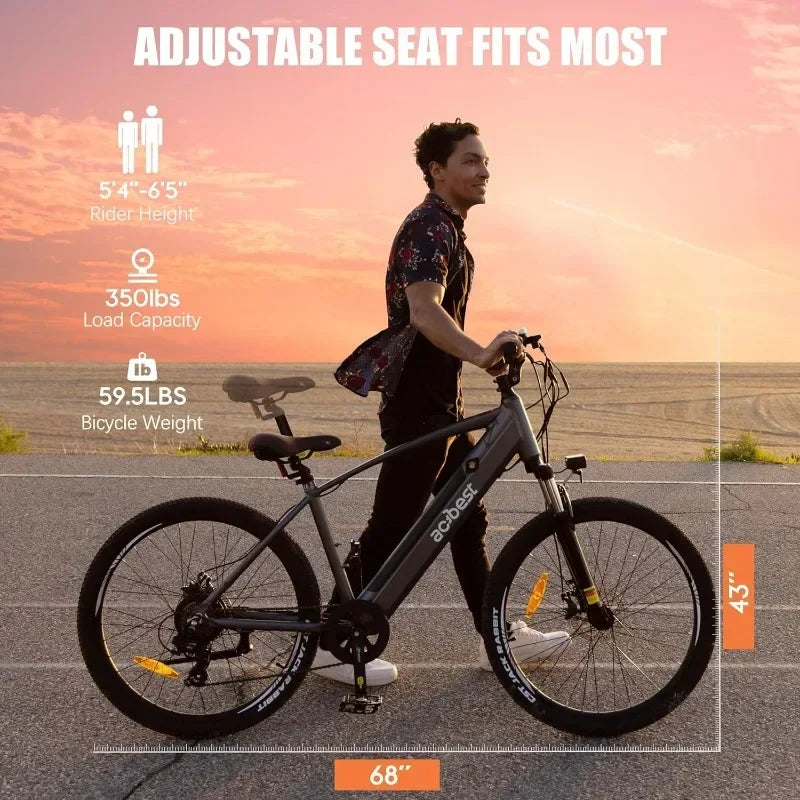 Electric Bike for Adults -468Wh Removable Built in Battery