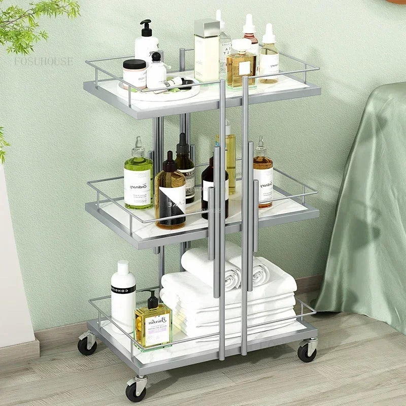 Beauty Salon/Kitchen Cart Storage Rack Trolley