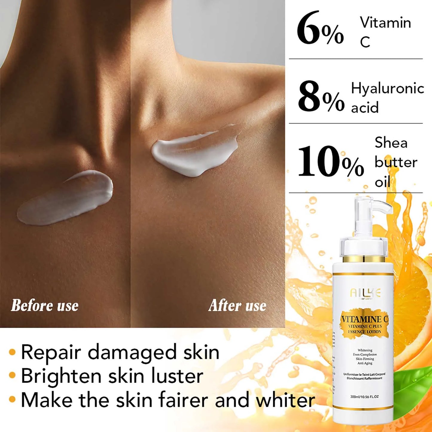 Lightening Body Cream with Vitamin C