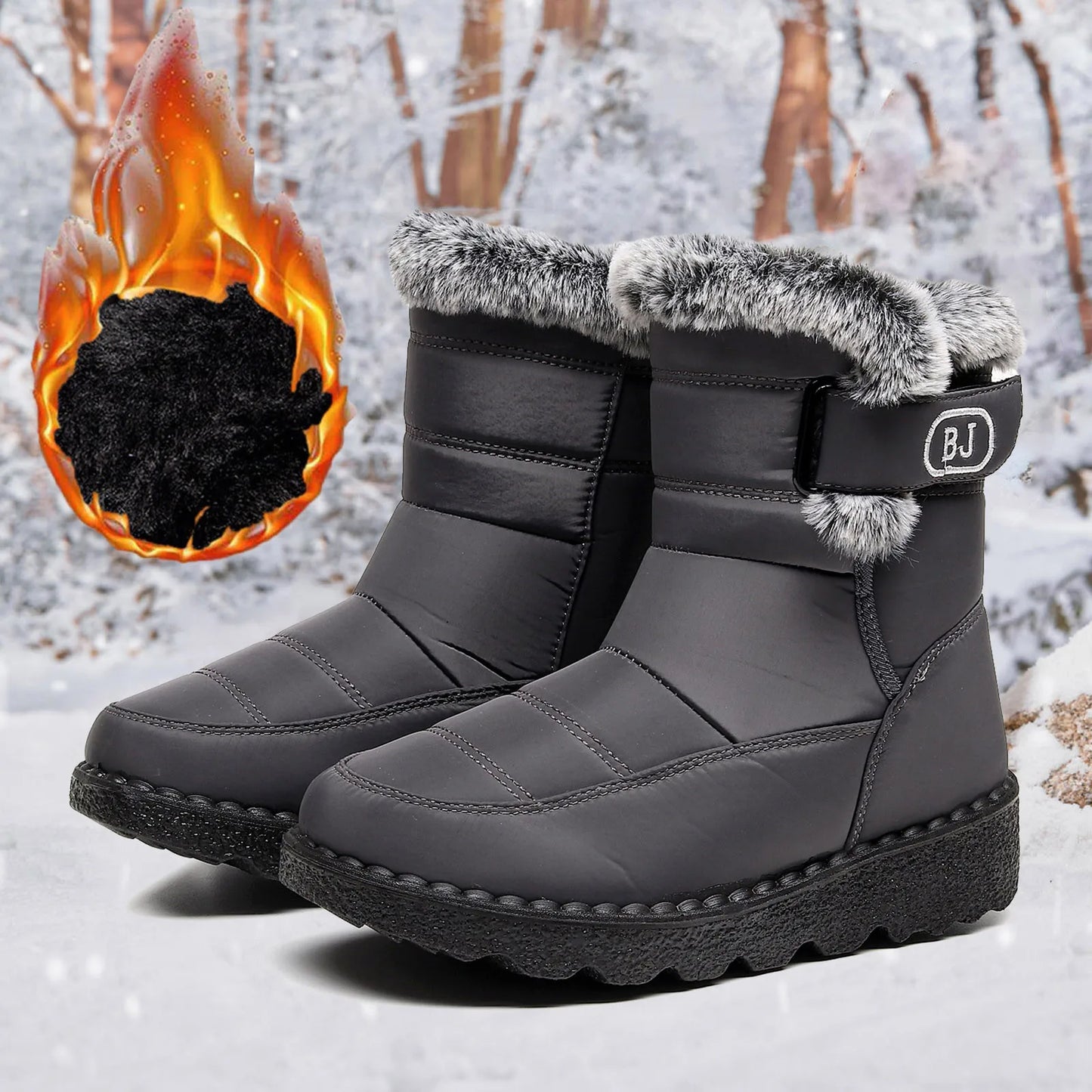 Waterproof Winter Snow Boots for Women