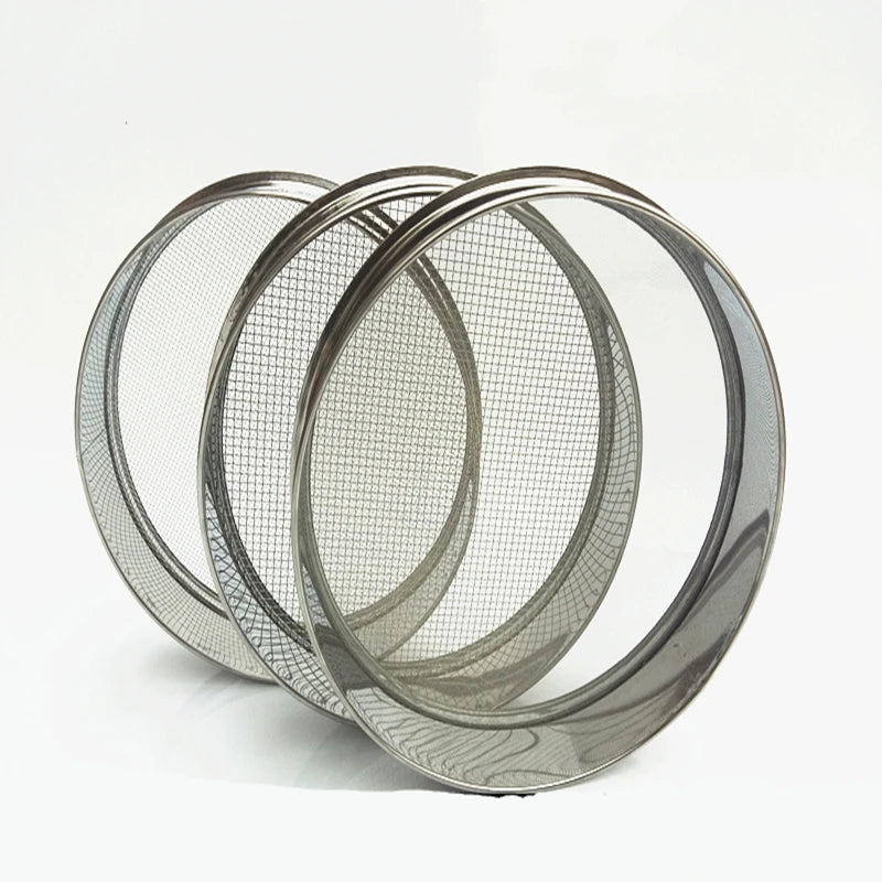 Round Stainless Steel Lab Sieve Aperture Standard Sifters