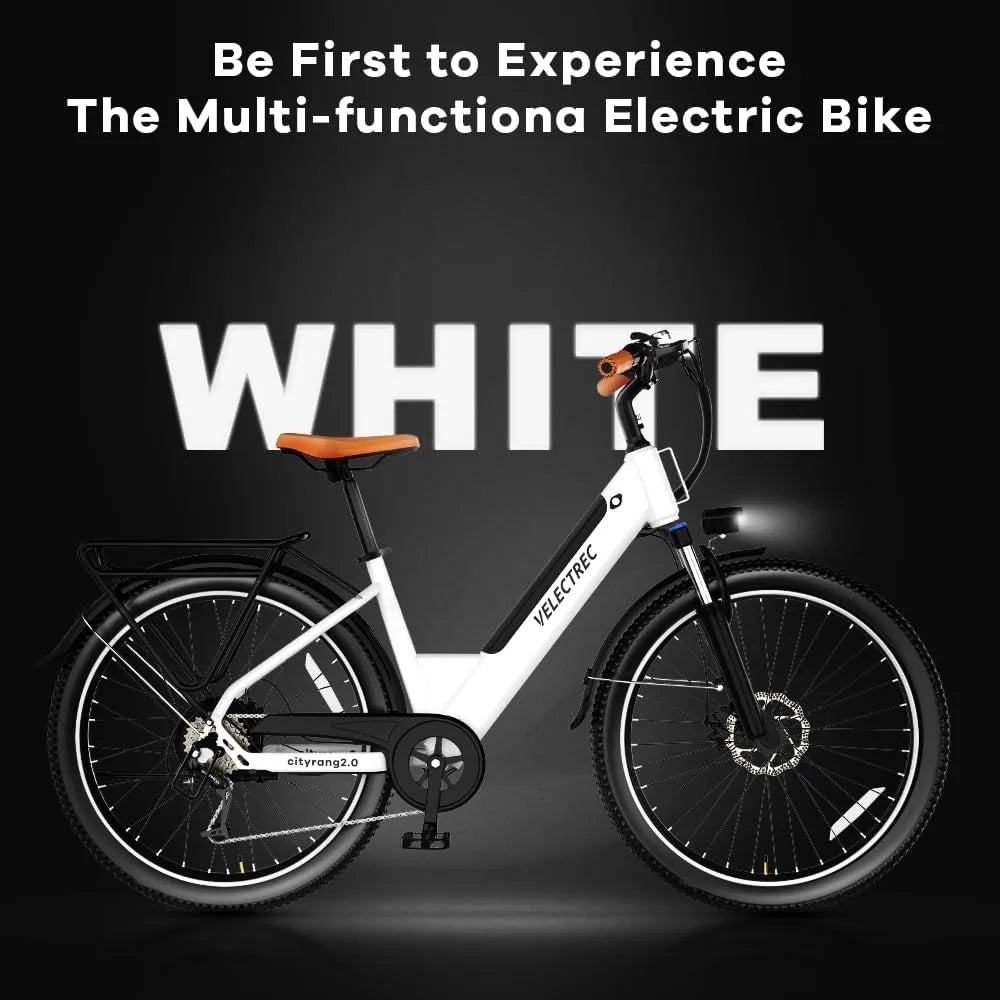 Electric Bike for Adults 26" UL Certified Electric Mountain with 7-Speed