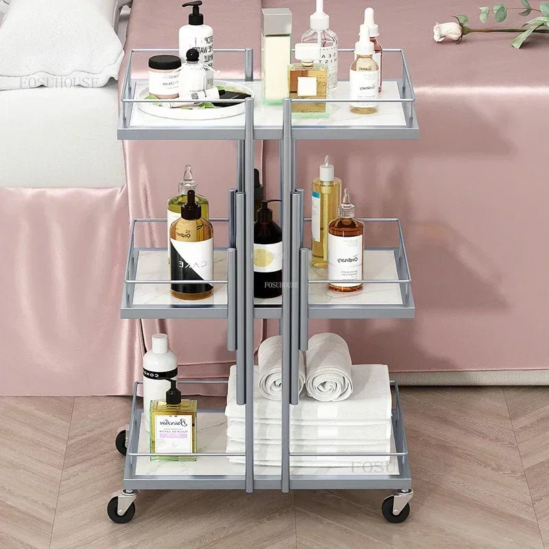 Beauty Salon/Kitchen Cart Storage Rack Trolley