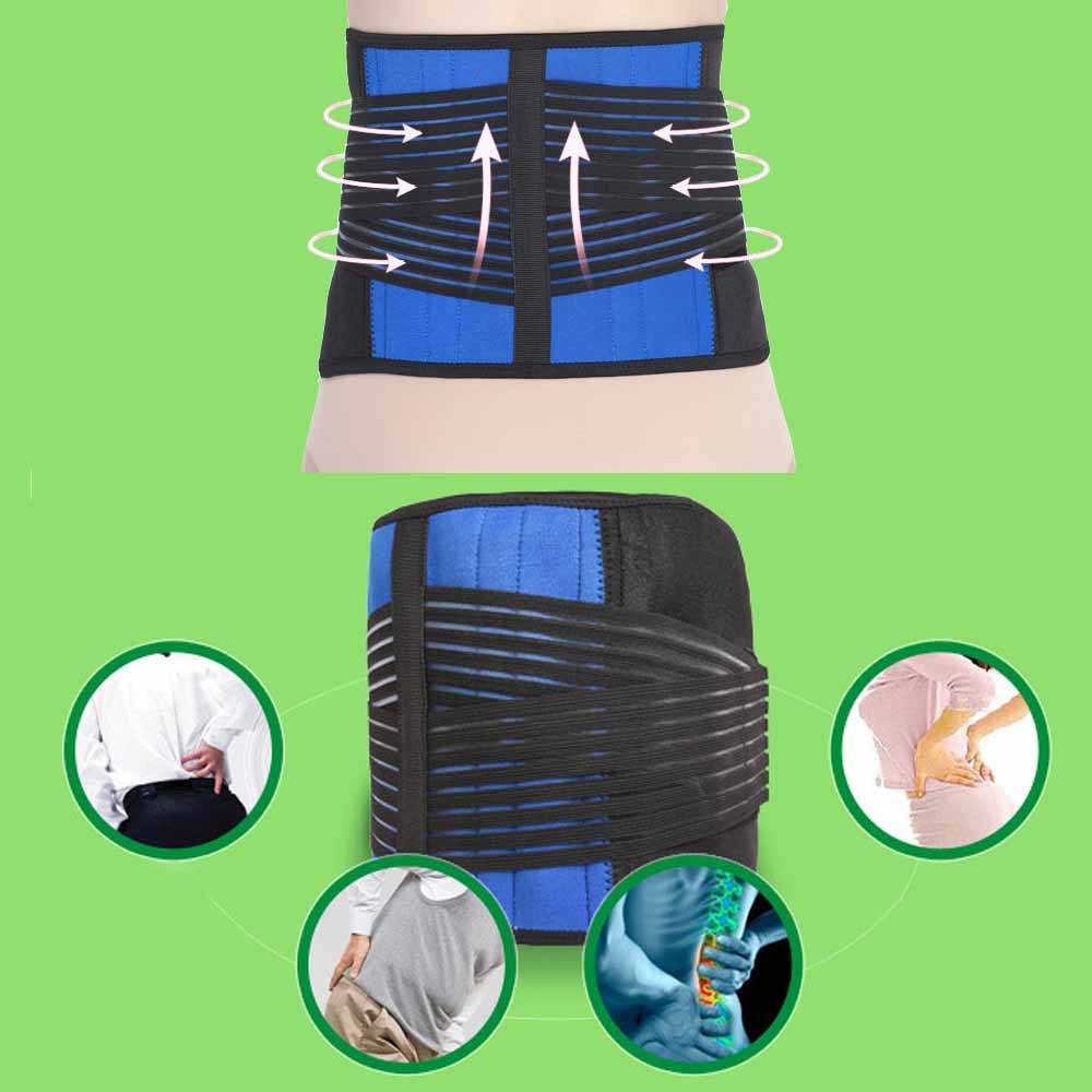 Tcare Lumbar Lower Back Brace Support Belt - goodfitforyou23