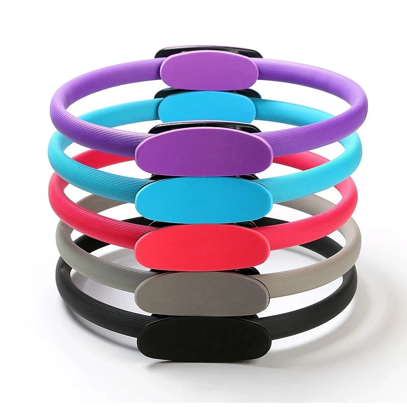 Girl Exercise Home Resistance Elasticity Yoga Ring