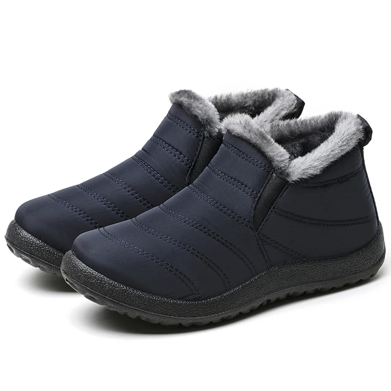 Men's Winter Slip On Ankle Boots