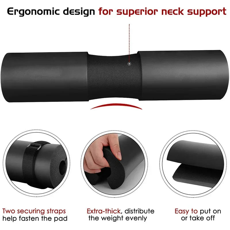 Thickened Barbell Shoulder Pads For Neck Support Protection