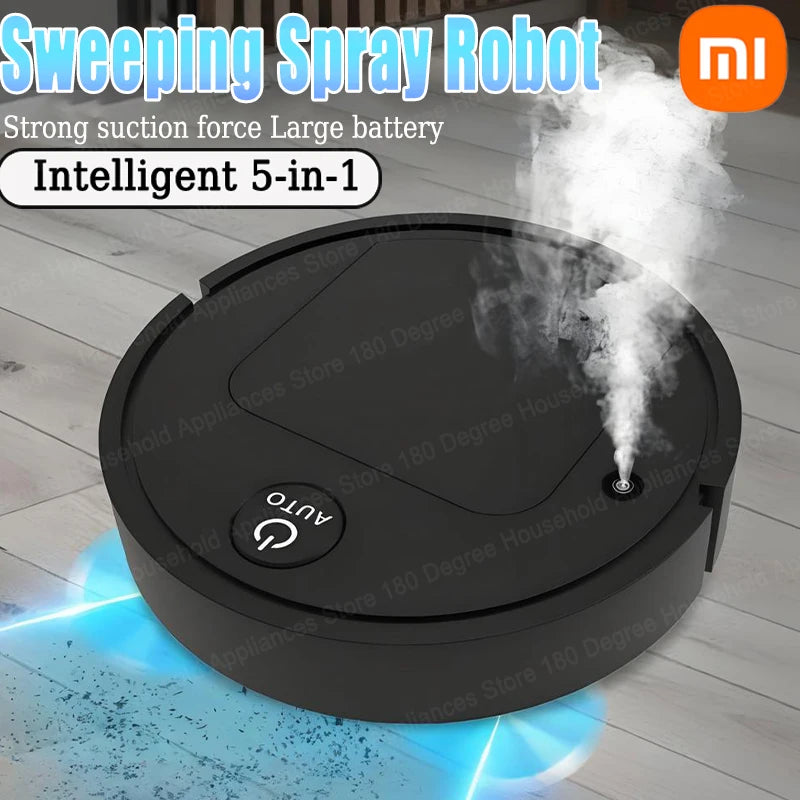 5-in-1 Smart Sweeping Floor Robot Ultra-quiet Remote Control Vacuum Cleaner