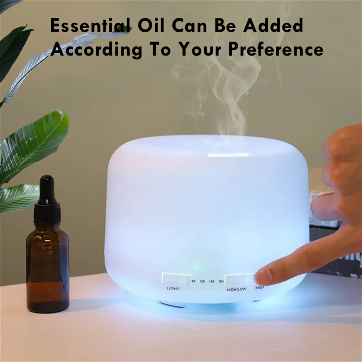 Air Humidifier Essential Oil Diffuser