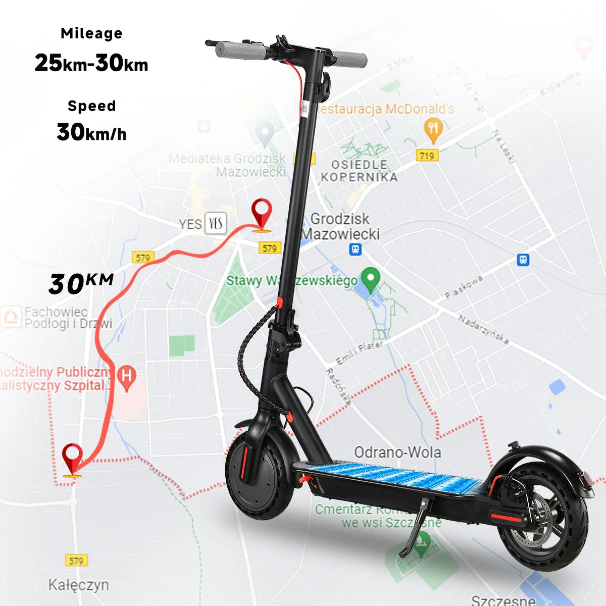 Escooter Kick Scooter with APP