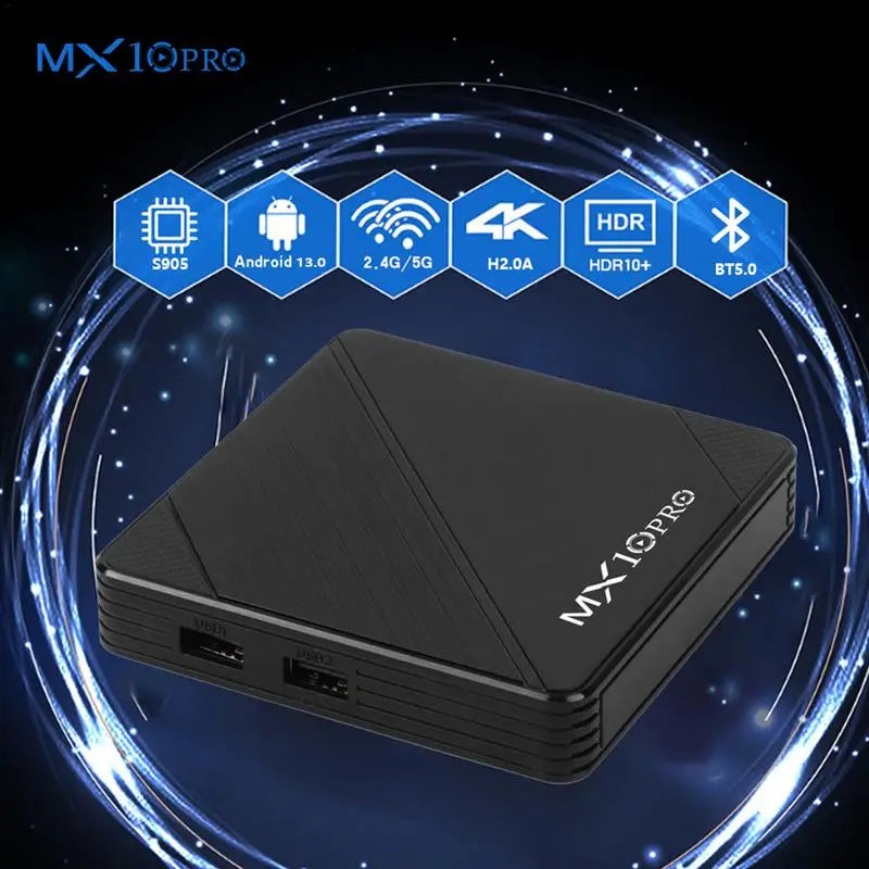 TV Box 4K HD Dual WiFi Support Streaming Devices