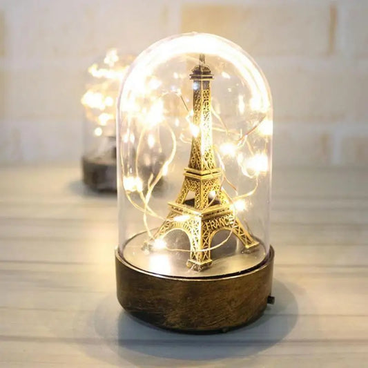 Paris Eiffel Tower Star Light Romantic Innovative Night Lamp