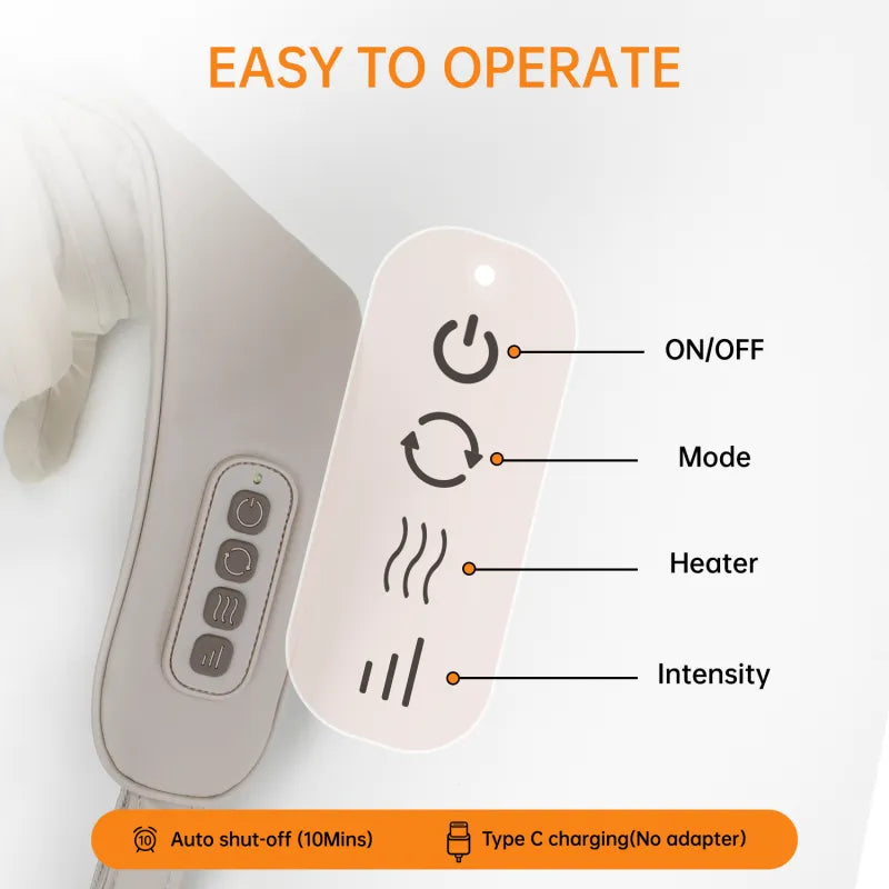 Shawl instrument Cervical Electric Neck and Back Massager