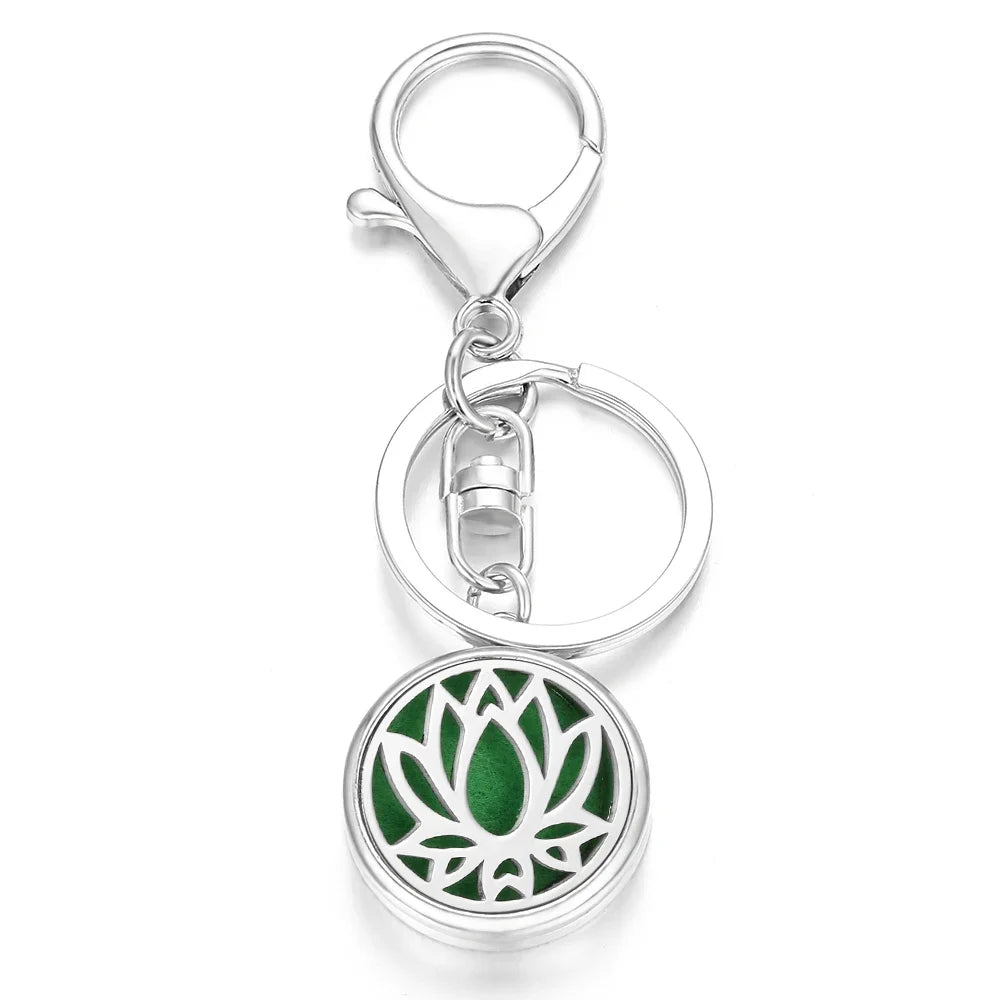 Perfume Key Chain Jewelry Essential Oil Diffuser