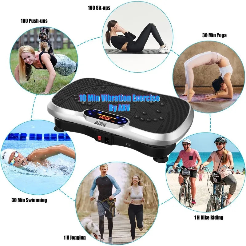 Vibration Plate Fitness Platform Exercise Machine