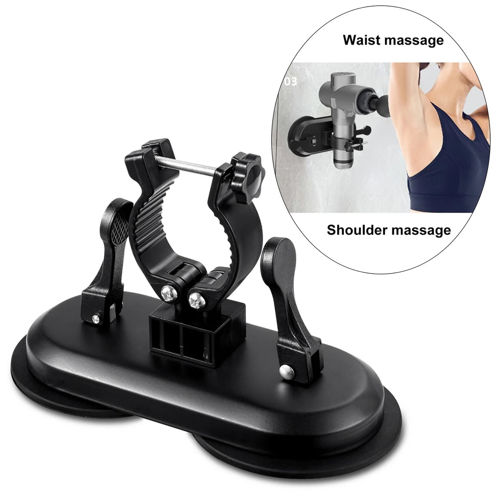 Free hands double suction cup Massage gun