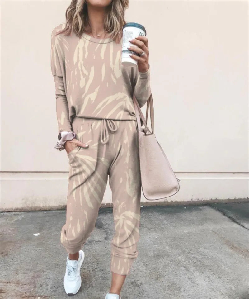 Casual Women's Tracksuit Fashion Sportswear Outfit