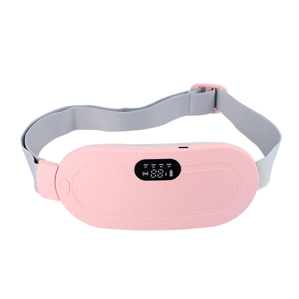 Women Smart Warm Menstrual Heating Pad Vibration Belt