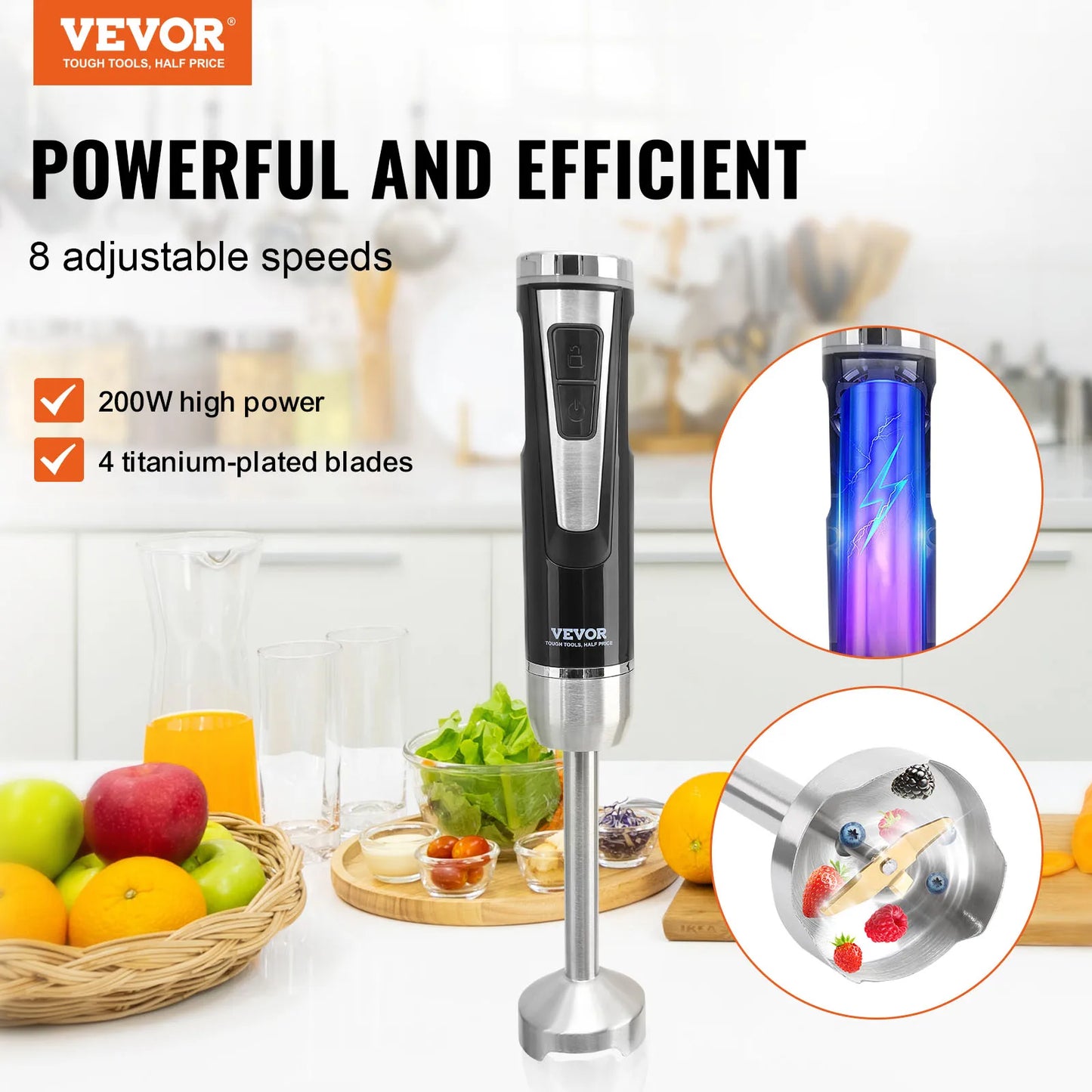 Mini Portable Blender Handheld Mixer Machine