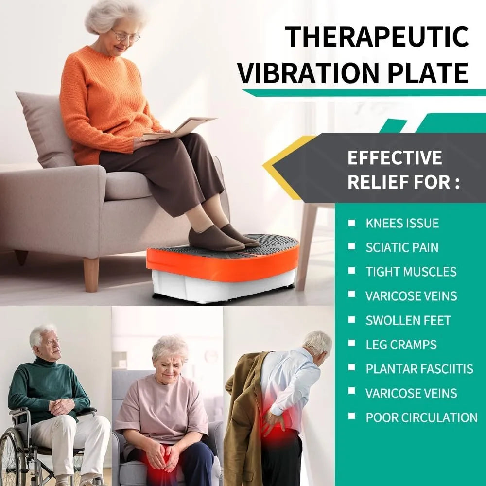 Fitness Vibration Plate Platform Workout Trainer