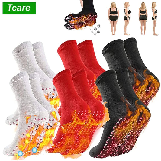 Tourmaline Acupressure Self-Heating Shaping Socks