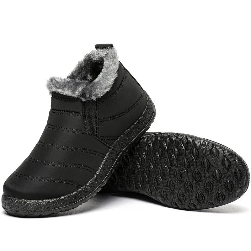 Men's Winter Slip On Ankle Boots