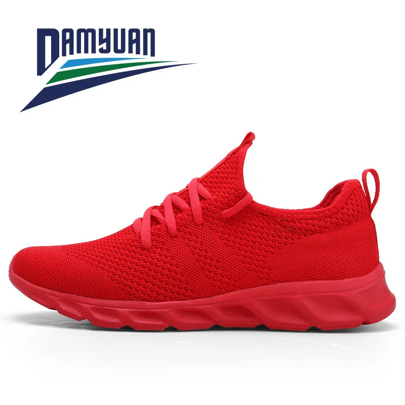 Fashion Men Casual Shoes Men Sneakers Brand Men Shoes Loafers Slip On Male Mesh Flats Big Size Breathable Spring Autumn Summer - goodfitforyou23